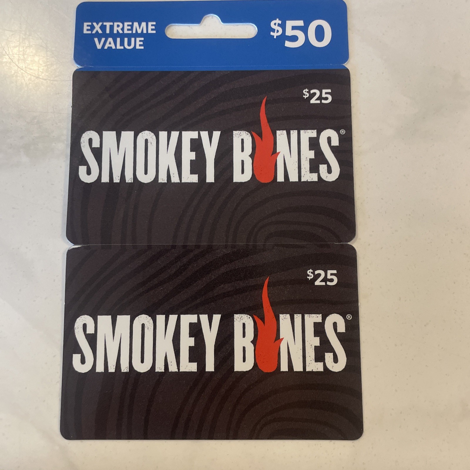 Smokey Bones $50 In Gift Cards