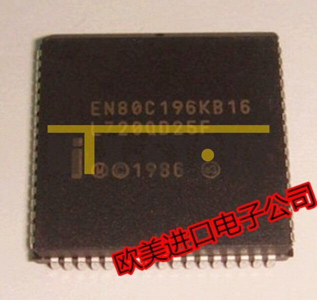 1pc New EN80C196KB16 PLCC68 *tm