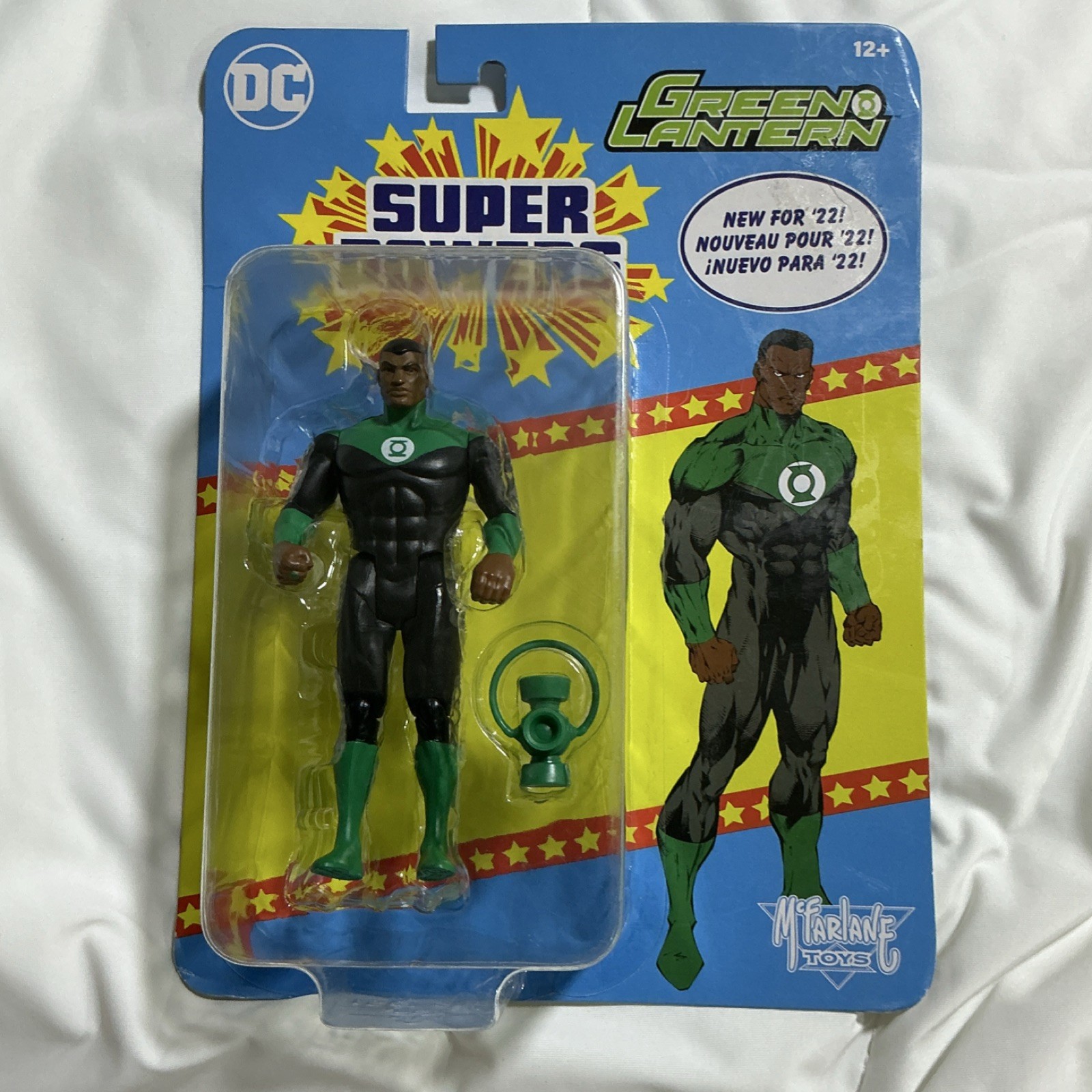 McFarlane Toys Super Powers Green Lantern John Stewart Action Figure 12+