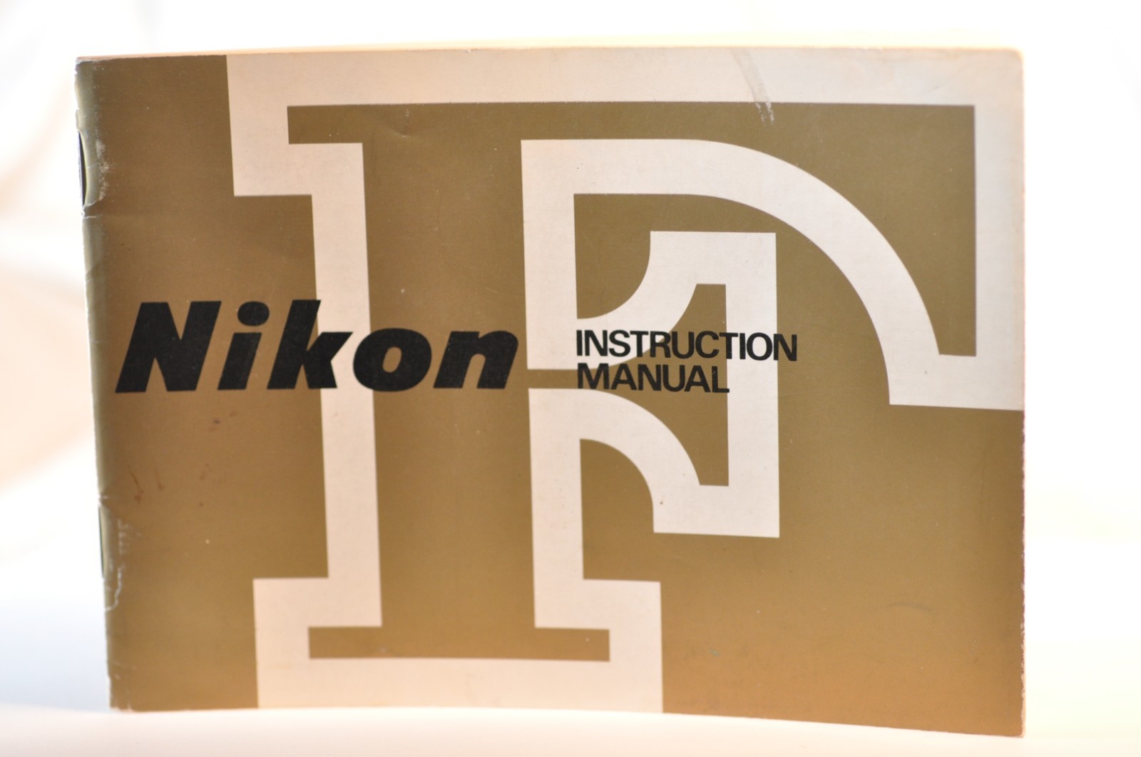 Nikon F 35mm FILM SLR Camera instruction owner's manual guide ORIGINAL vintage