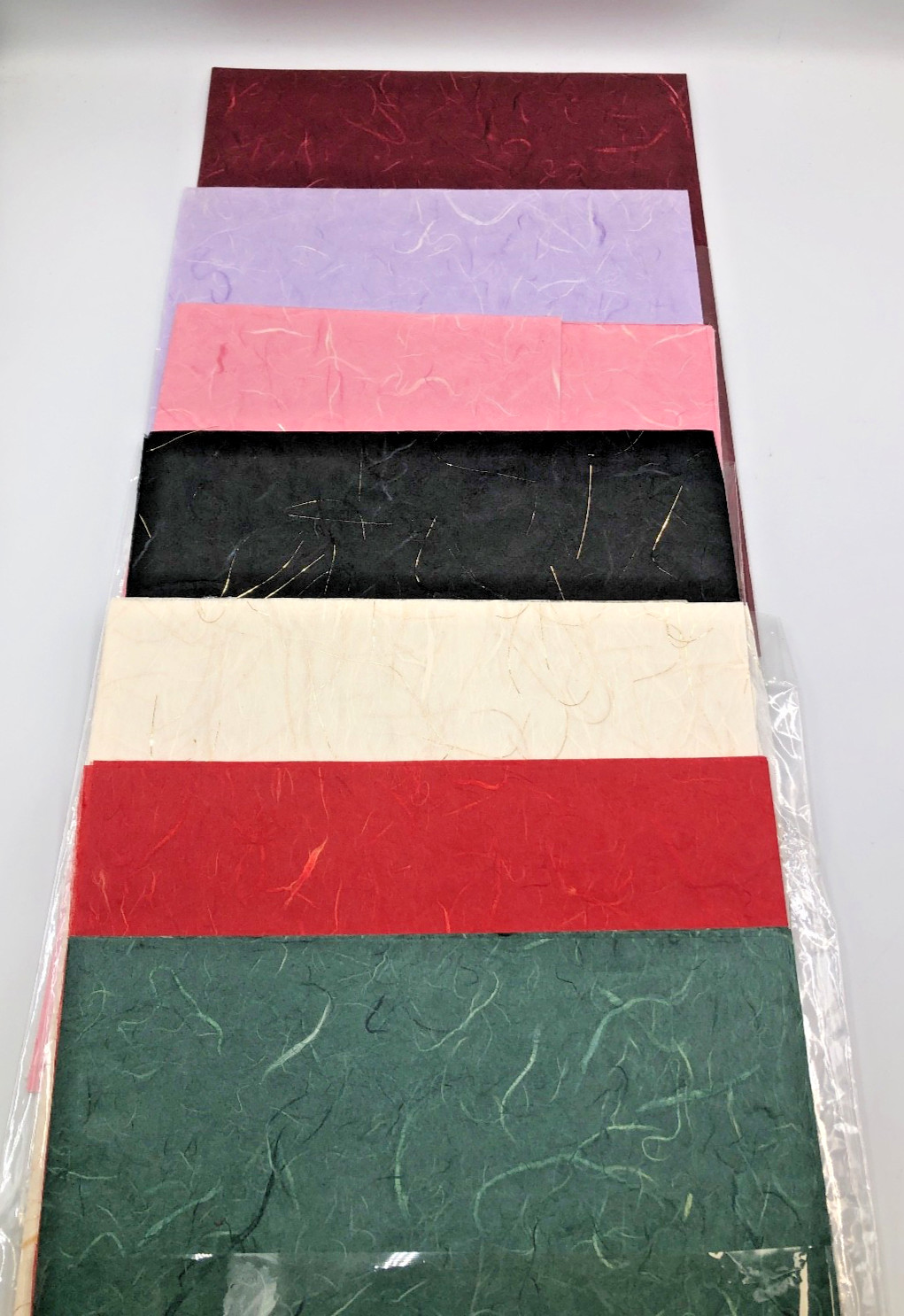 Handmade Paper Mulberry Tree Craft Lot Art Rubber Stamps Cards Junk Journals