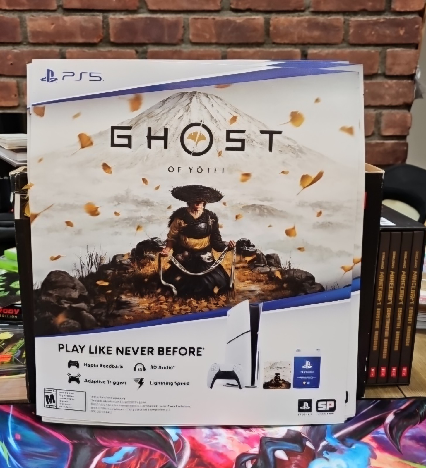 Ghost of Yōtei Magnetic Gamestop Advertising Promo Poster