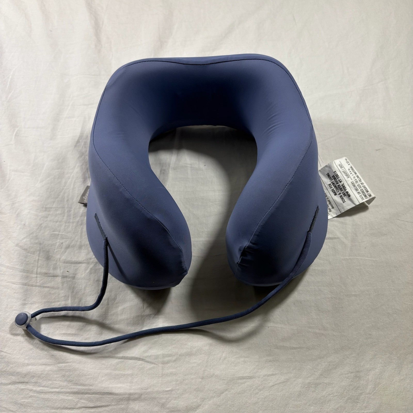 Airia Living Neck Travel Pillow Purple Out of Box