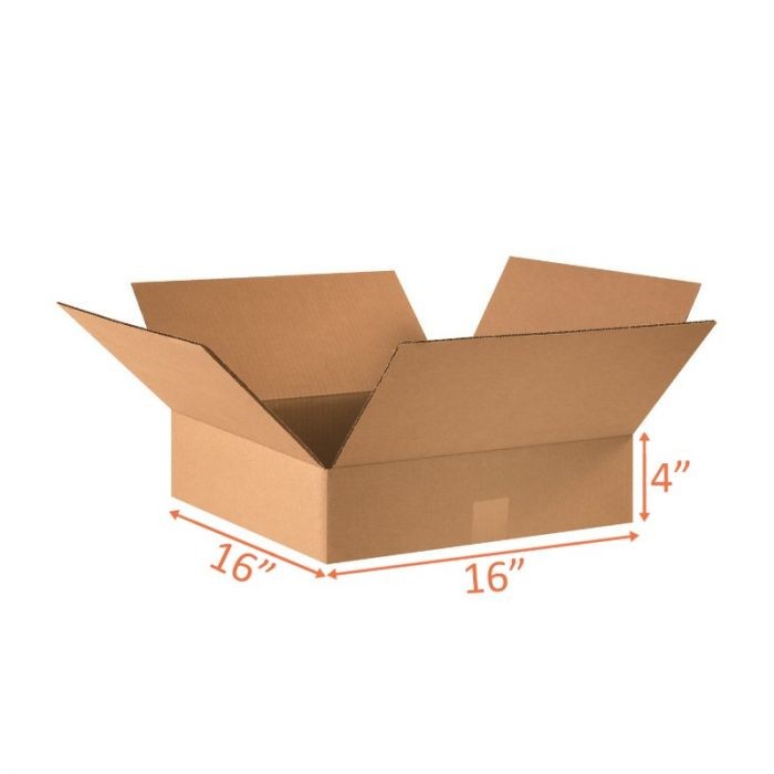 16x16x4 Shipping and Packing Box (5 Pack)