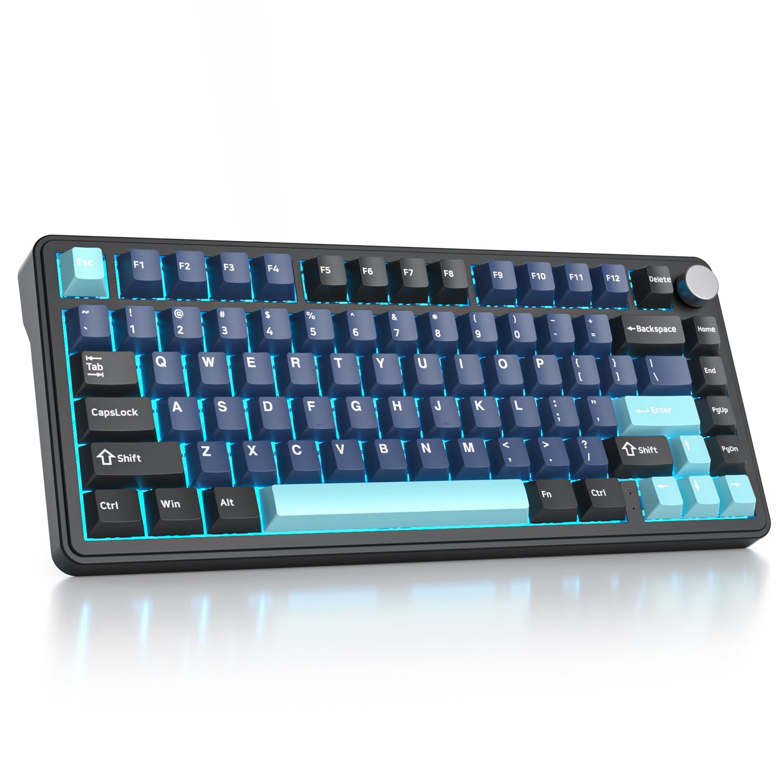 M75 Wireless Mechanical Gaming Keyboard, 75% Triple Mode Bluetooth, Hot-Swap
