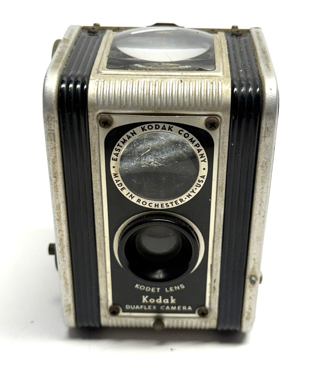 Vintage Kodak Duaflex 1947 Box Camera TLR  Camera Uses Kodak 620 Film UNTESTED