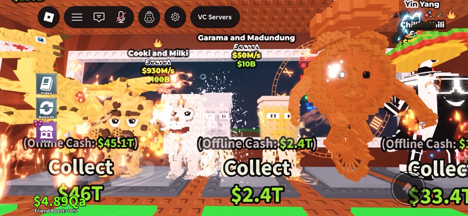 Roblox Secret Generation Game Item Cooki & Milki, Garama & Madundung Asset