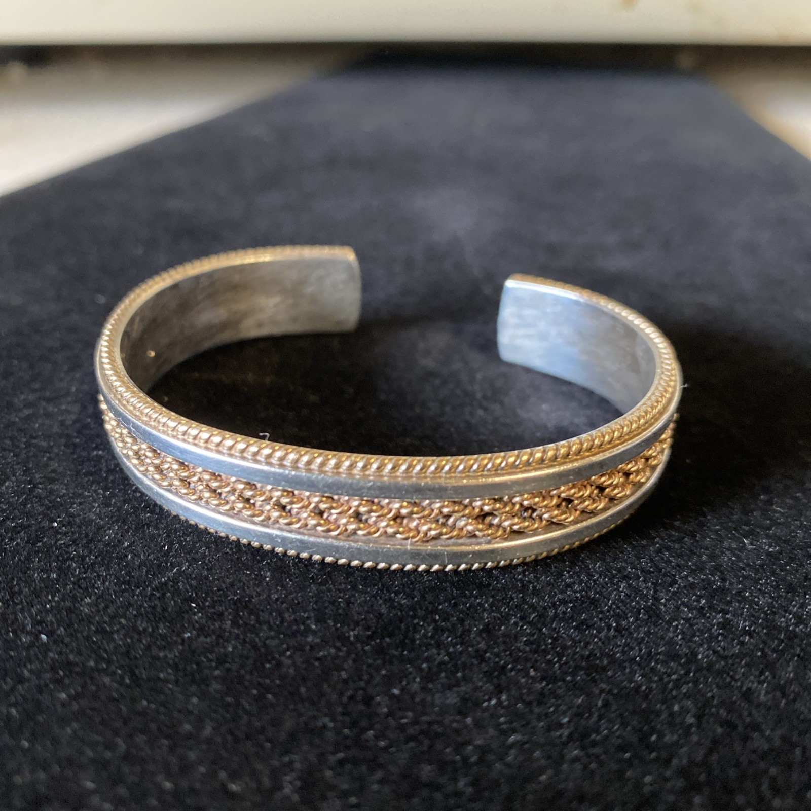 Sterling Silver and 1/20 12K Gold Filled Signed Tahe