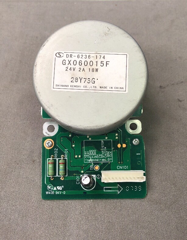 RICOH MP C4500 PRINTER COPIER SCANNER DC24V MOTOR DR-6236-174 GX060015F