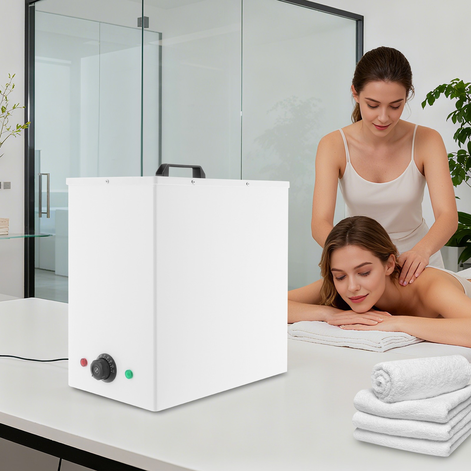 RTD-T45 200W Towel Warmer 30L Home/Beauty Salon Towels Warming Machine With Tong