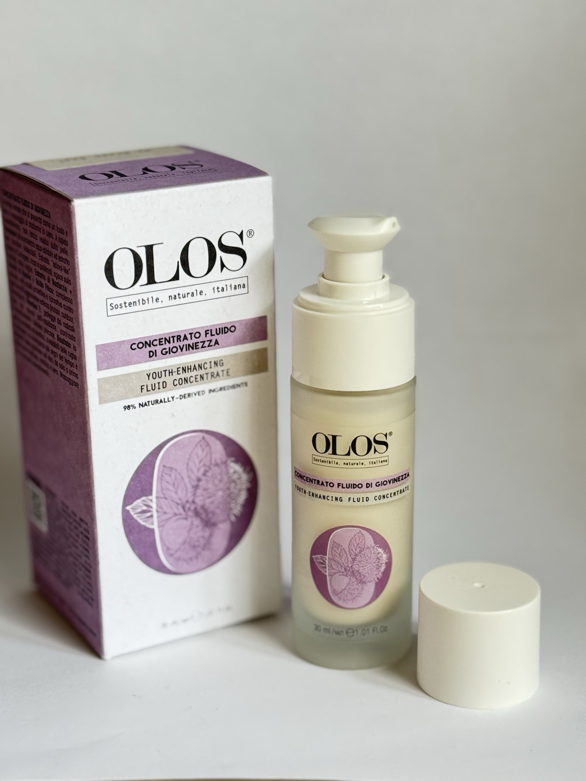 Youth-enhancing Fluid Concentrate by Olos for Unisex - 1.01 oz Serum