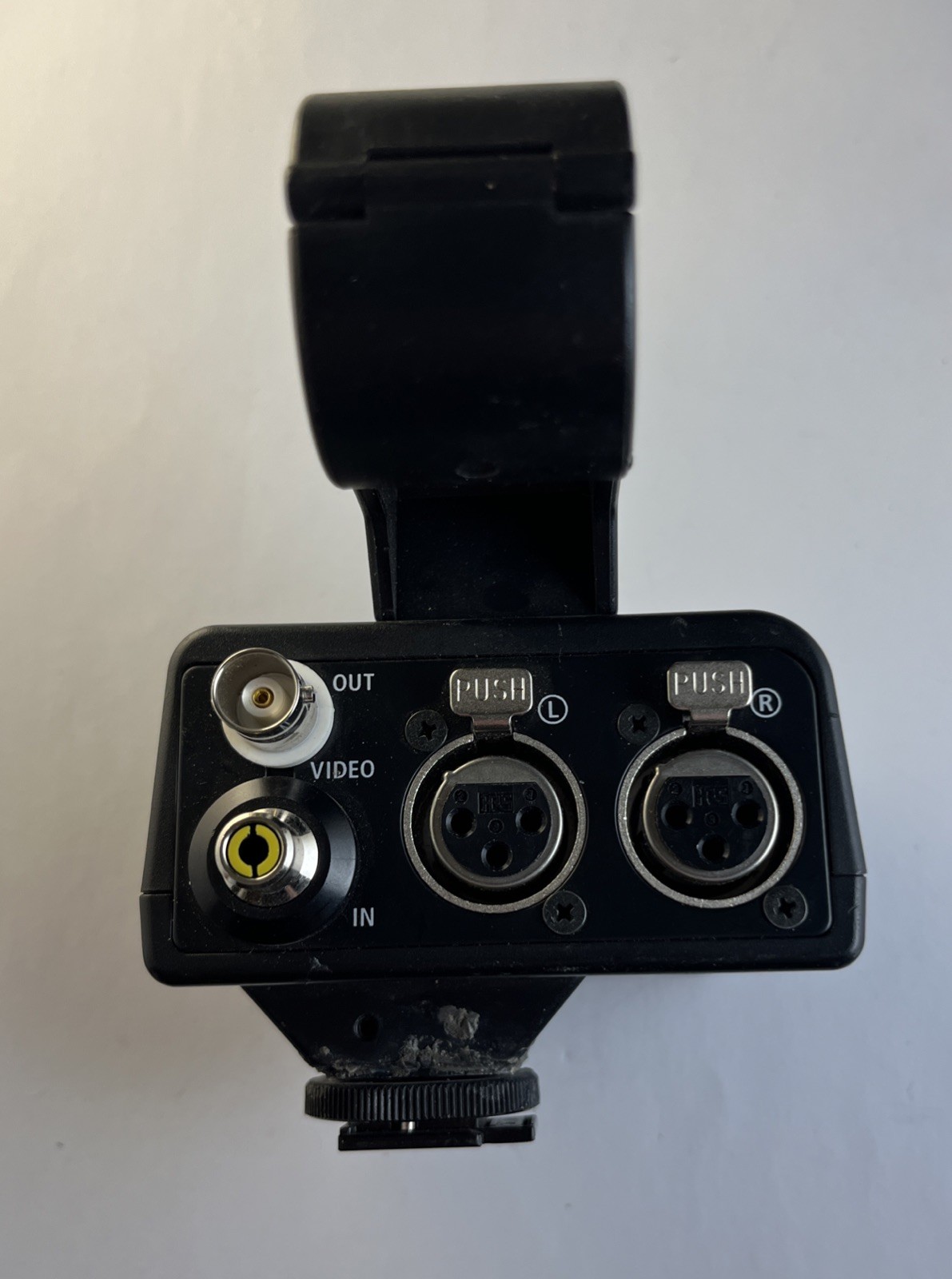 Canon MA-300 XLR Microphone Mount Adapter Used Good Working Condition