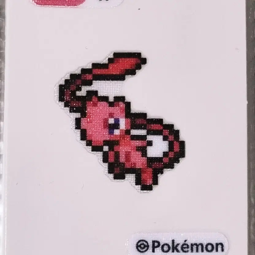 Pokemon Tabi-Seal Sticker/Magnet, Pixel Mu 0151