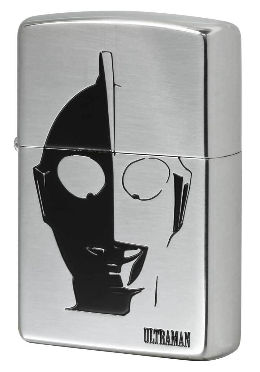 Zippo Ultraman Silver Plated Lighter Limited Edition Used