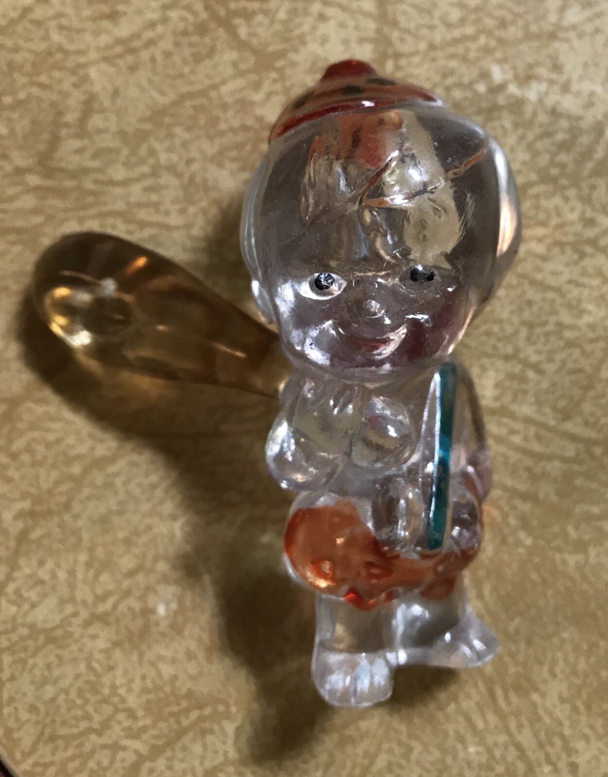 Flintstones Bam Bam Figurine Imperial Hanna Barbera 2" Hard Plastic Rare 1976