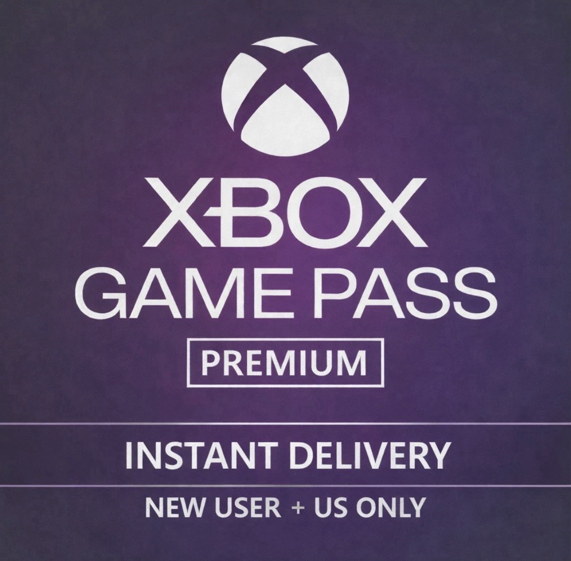 Microsoft Xbox Game Pass Premium  US Only Xbox Series X|S One (NEW ACCOUNT ONLY)
