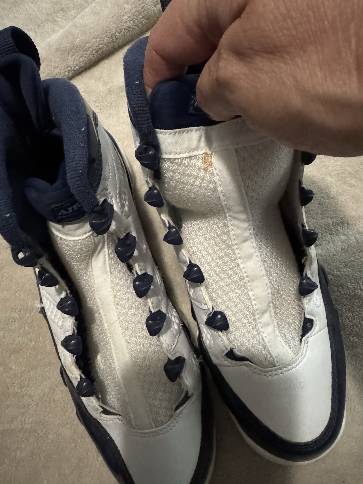 Nike Air Jordons Retro Pearl Blue Size 7Y