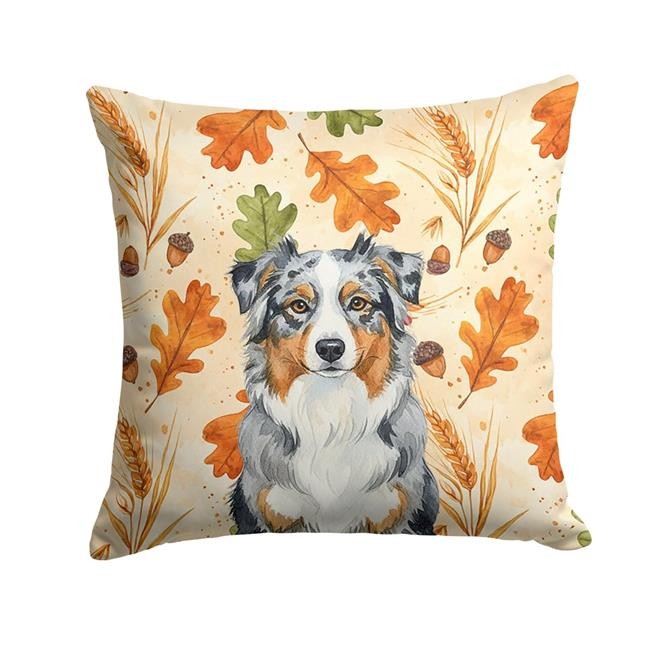 Carolines Treasures WDK7690PW1818 18 x 18 in. Blue Merle Australian Shepherd ...
