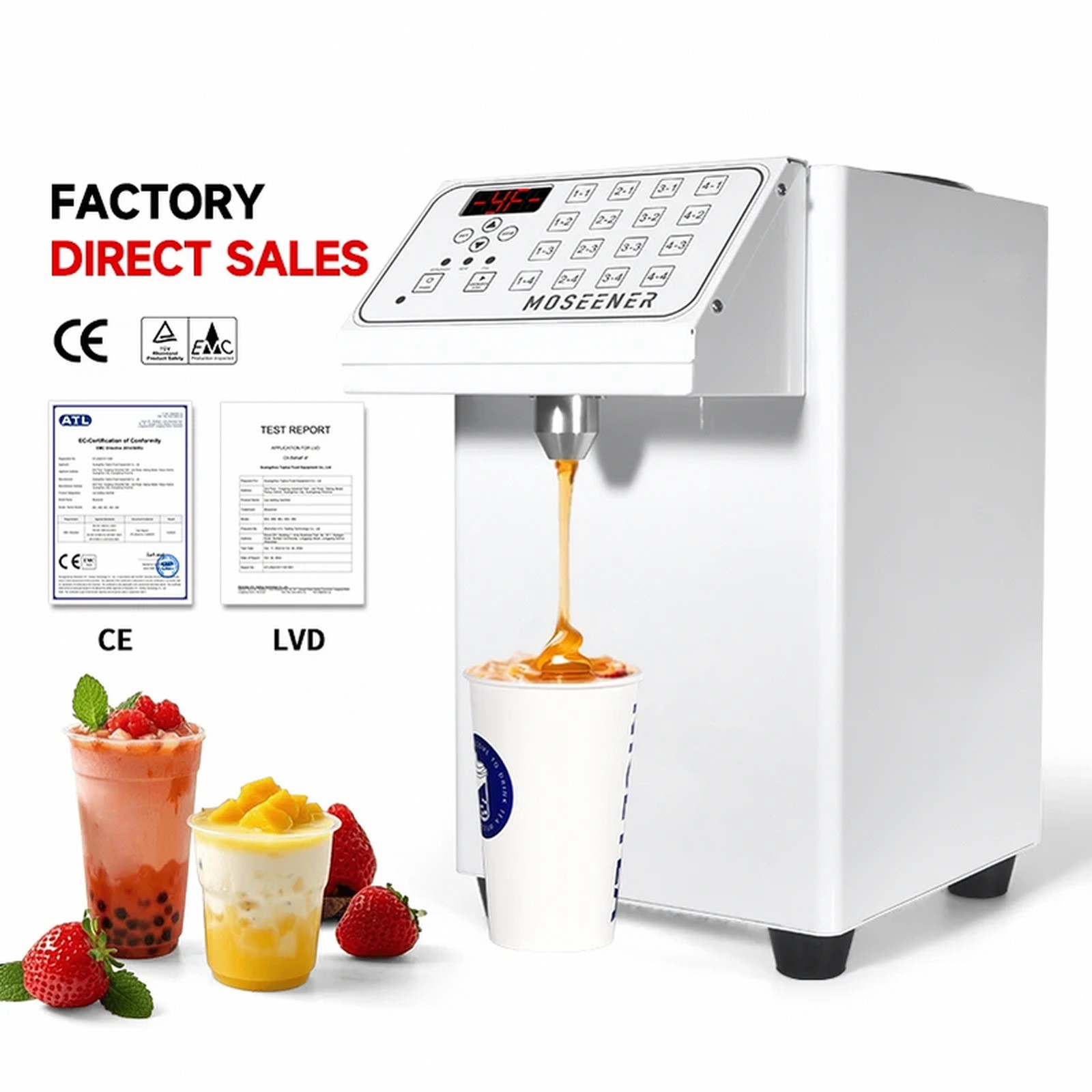 16-key 8L Sugar Fructose Quantitative Machine Automatic Liquid Dispenser