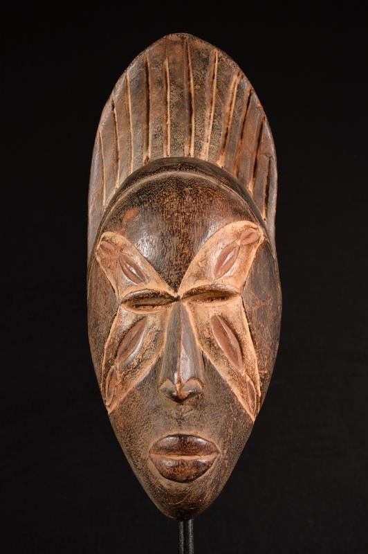 African Old Igbo Mask / Mask Nigeria Africa Afrique 1463