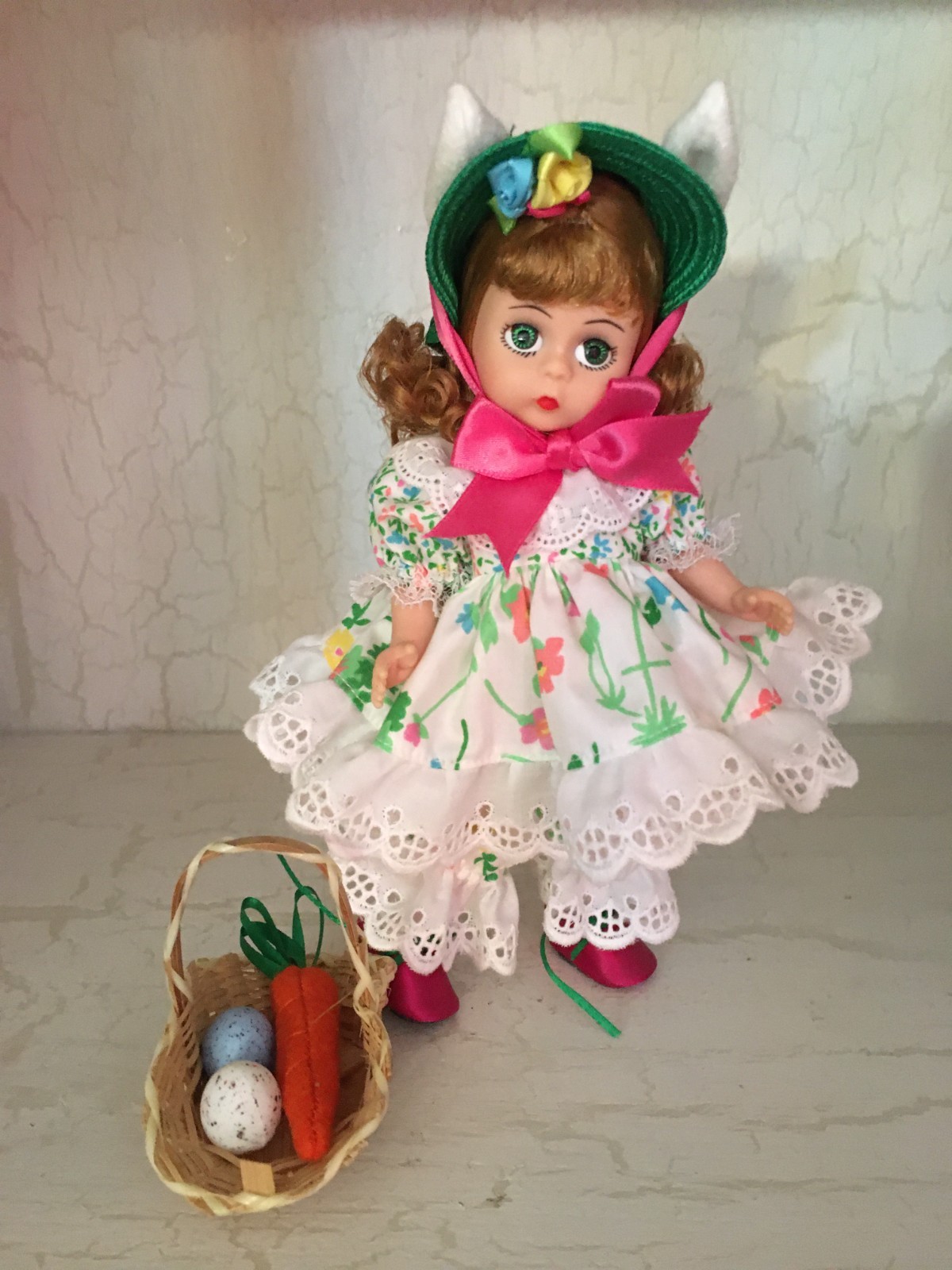 Adorable   8"  Madame Alexander doll Easter