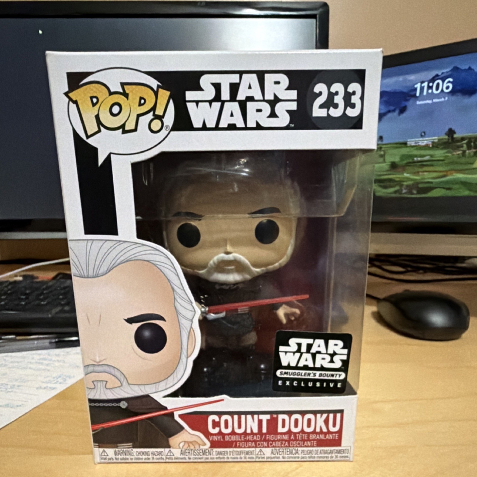 Funko Pop! Vinyl Star Wars Count Dooku Smuggler's Bounty Exclusive #233