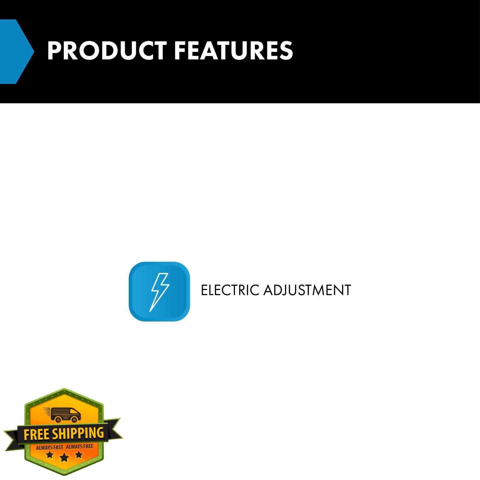 TRQ 2 Piece Driver and Passenger Side Mirror Assembly Set Electric Adjustment...