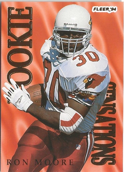1994 Fleer Ron Moore Rookie Sensations SP RC Arizona Cardinals