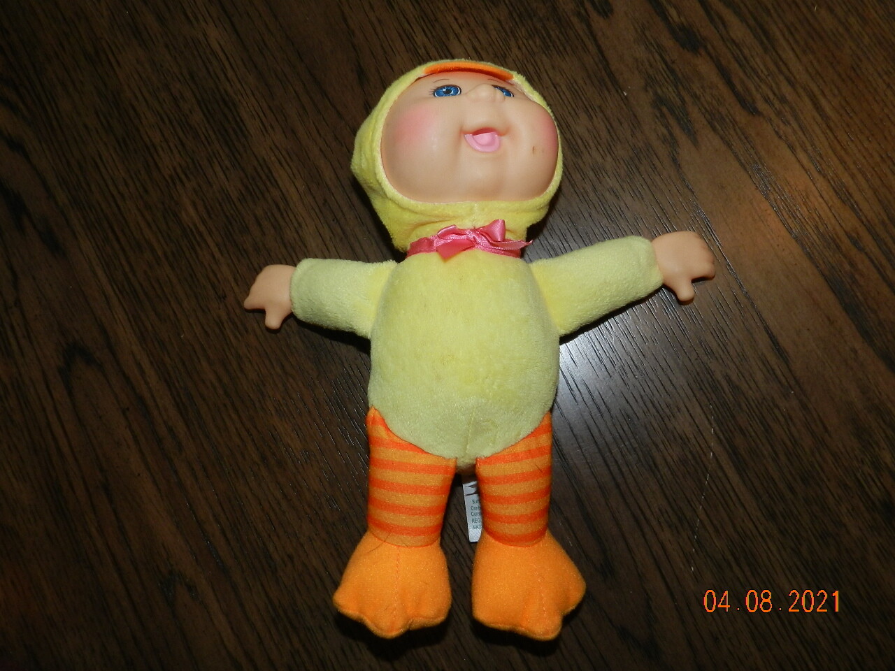 Cabbage Patch Cutie CPK Duckie 10" Duck Doll Baby - Super Cute! 