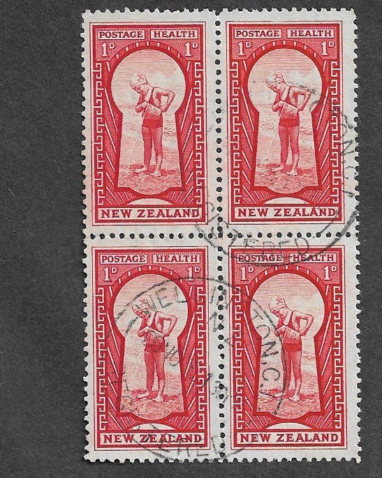 NEW ZEALAND HEALTH 1935 FINE USED BL.4