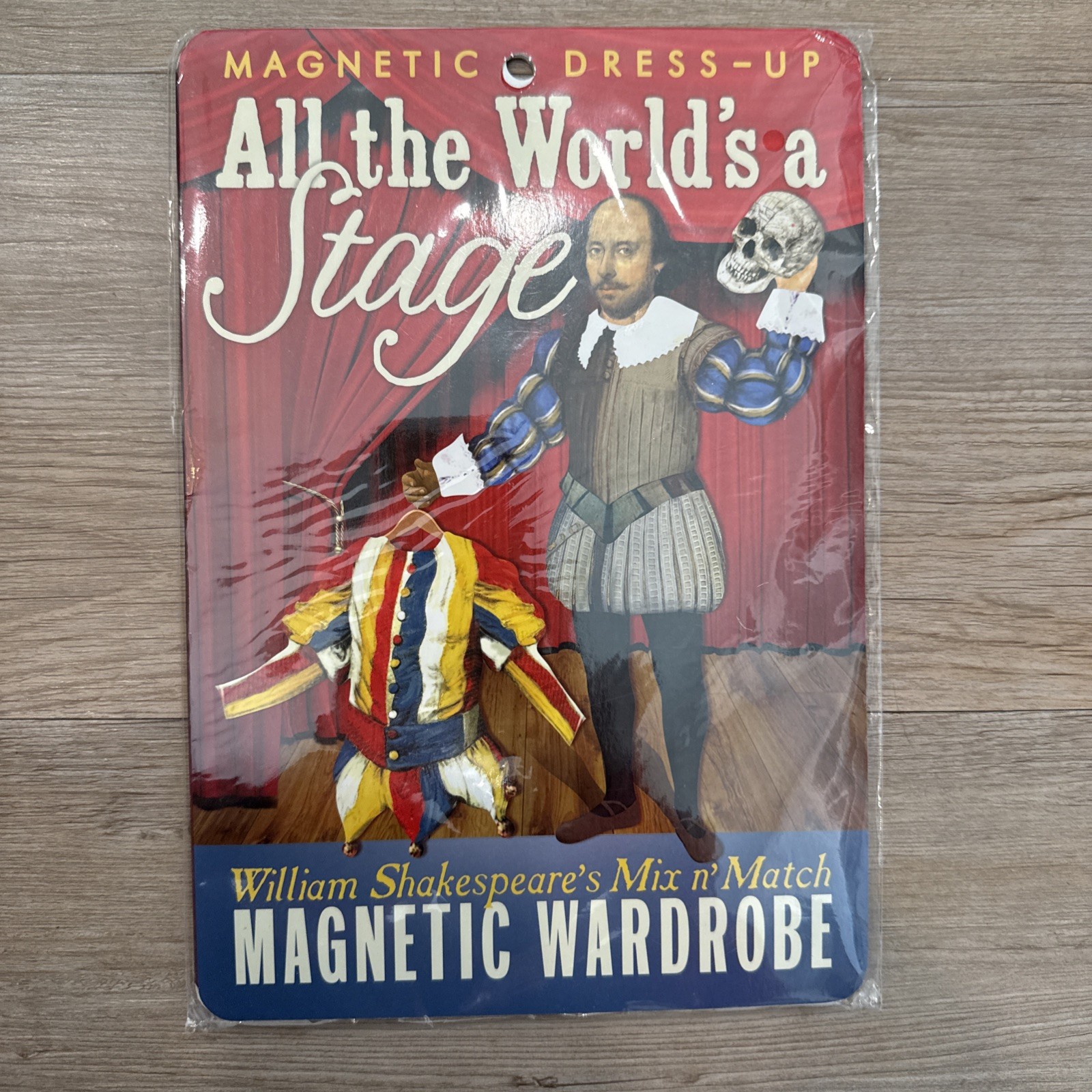 William Shakespeare magnetic paper doll wardrobe set