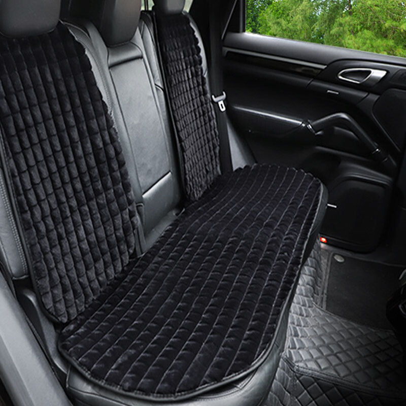 Plush Car Seat Cushion Soft Pad Cover Warm Protector Mat Interior Auto Decor