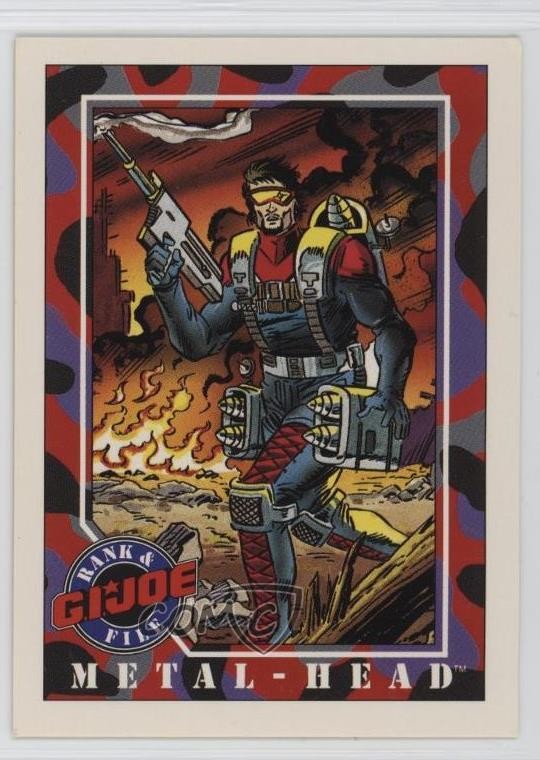 1991 Impel GI Joe Metal-Head #34 0i73
