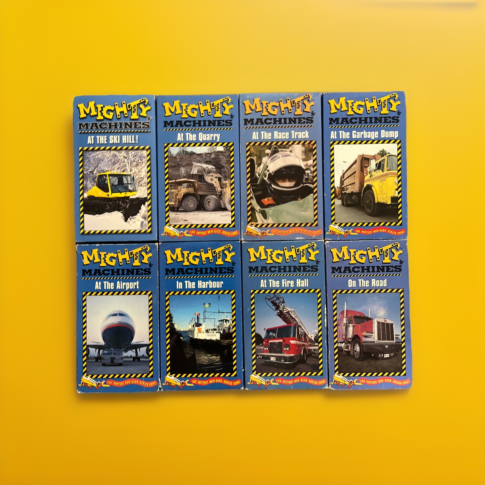 Mighty Machine VHS Bundle Of 8 Tested 90’s Children’s Tv Show Y2K