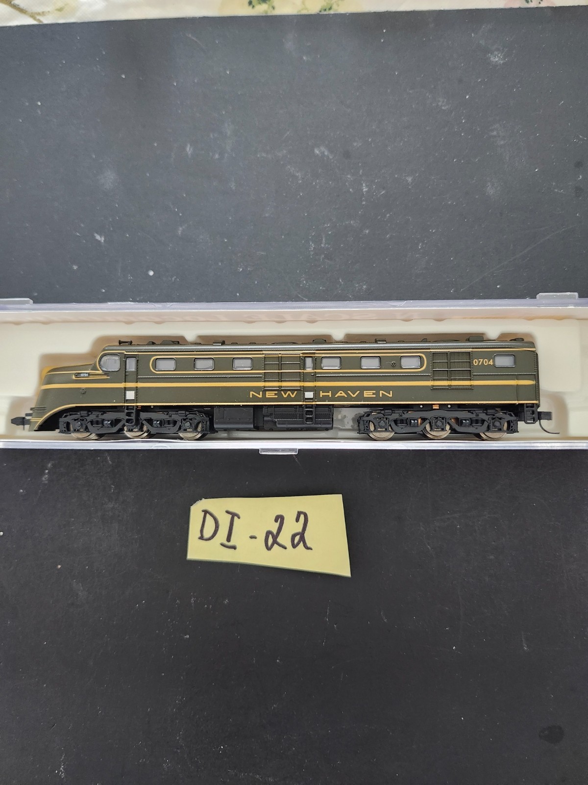 NEW HAVEN DL-109 #0704 IN DELIVERY SCHEME    N SCALE