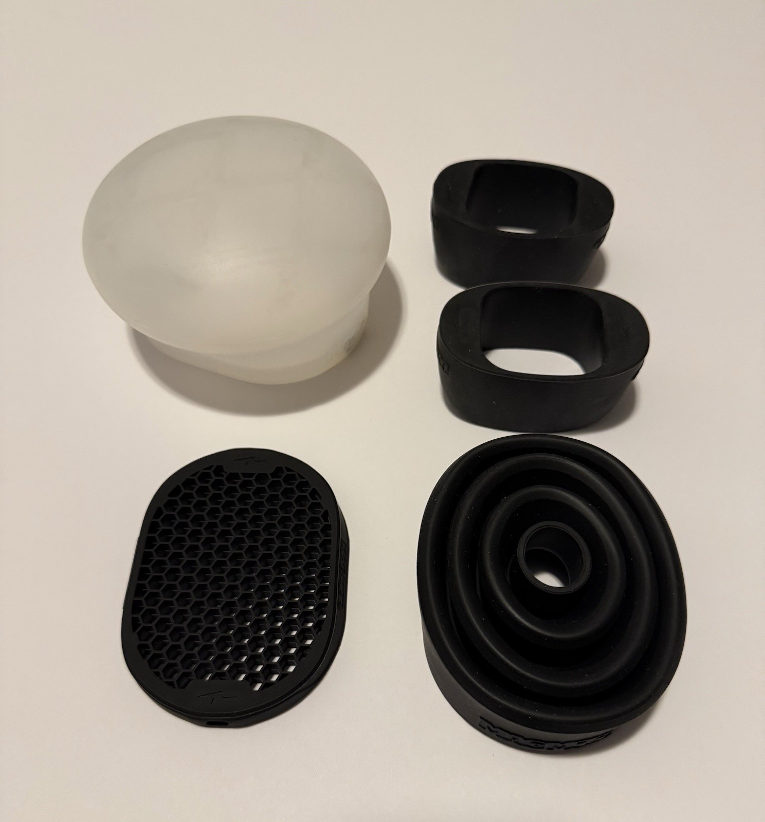 Lot MagMod Flash Modifiers Snoot Grid Sphere