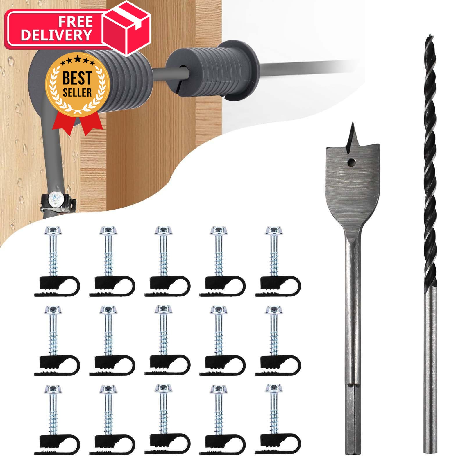 MYZHRE Starlink Cable Routing Kit,Starlink Installation Black 