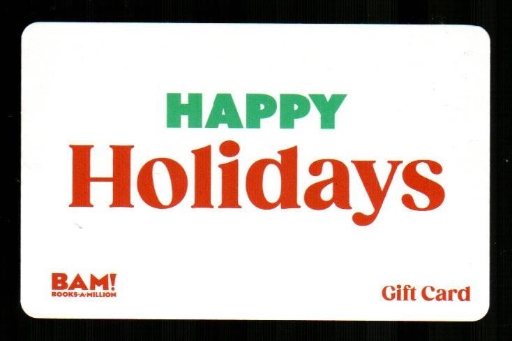 BOOKS-A-MILLION Happy Holidays ( 2025 ) Gift Card ( $0 )