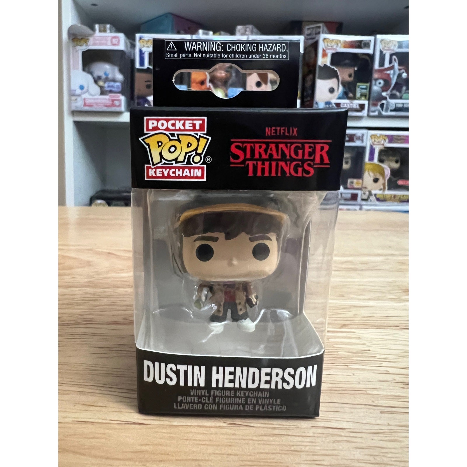 Dustin Henderson Funko Pocket Pop Keychain Stranger Things Season 5 Five Netflix