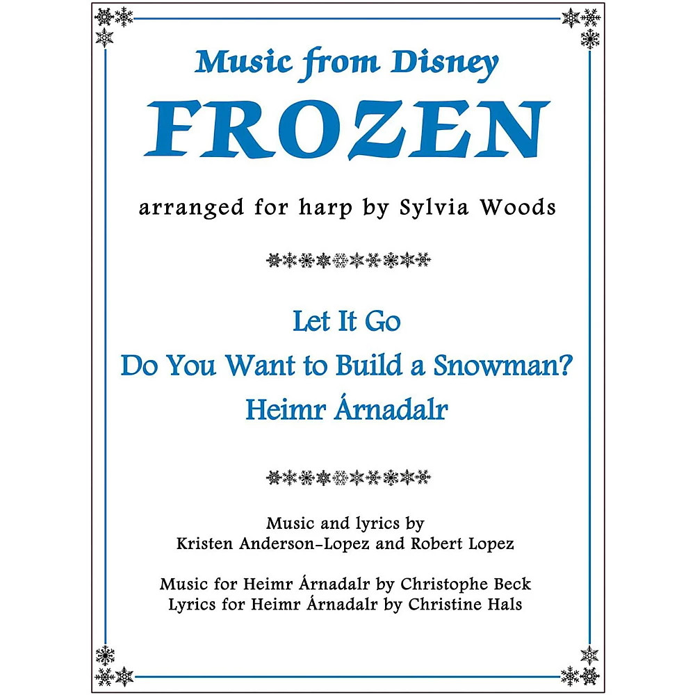 Hal Leonard Music From Disney's Frozen for Harp