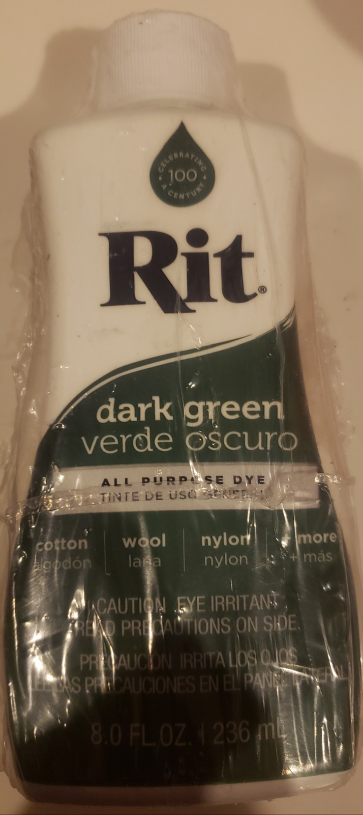 Rit All-Purpose Liquid Dye, Dark Green 8 fl oz