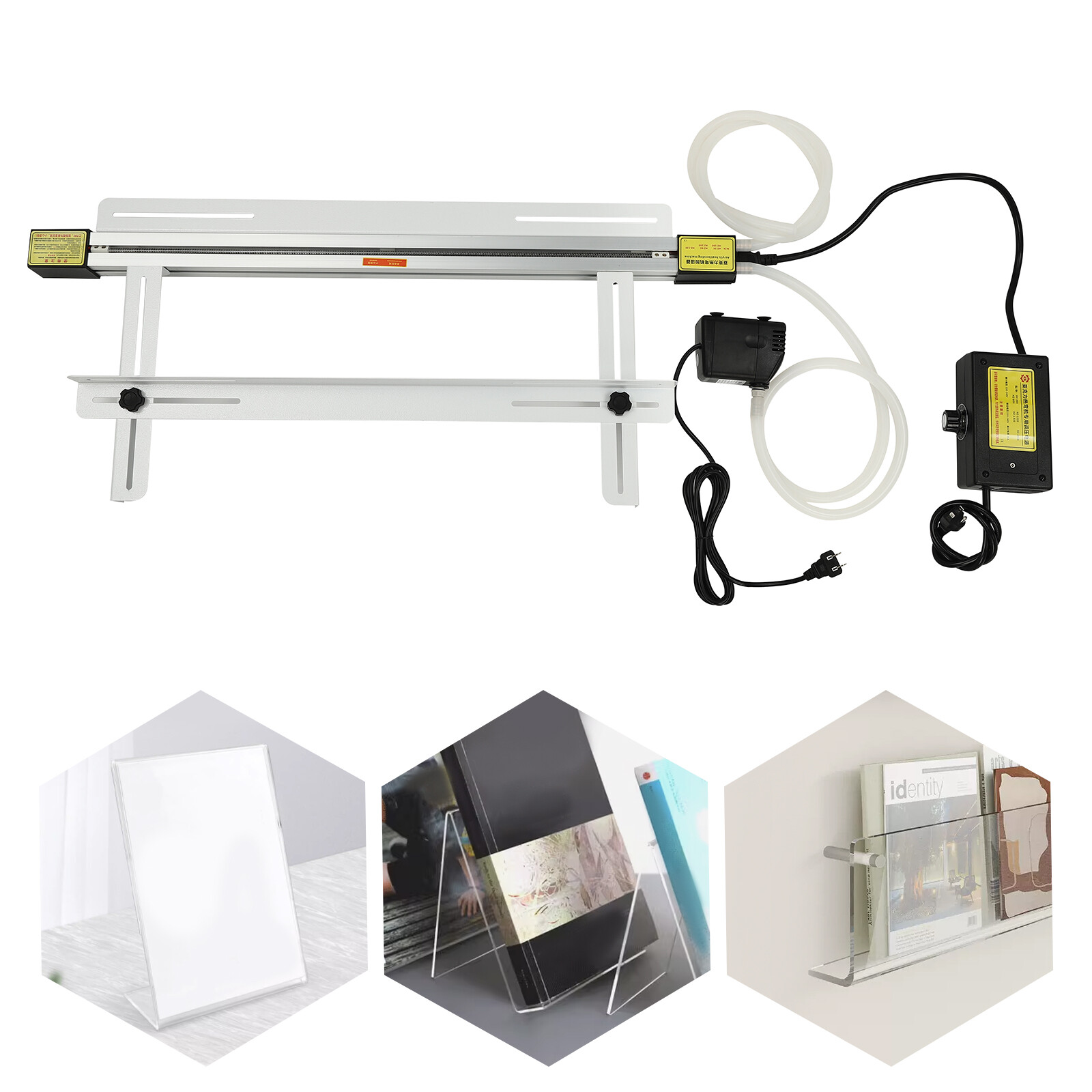 110V Acrylic Heat Bending Machine, 24 Inch PVC Heater with Adjustable Bracket