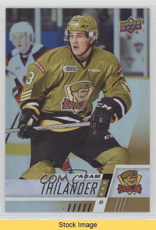 2017-18 Upper Deck CHL Rainbow Adam Thilander #128 READ t4m