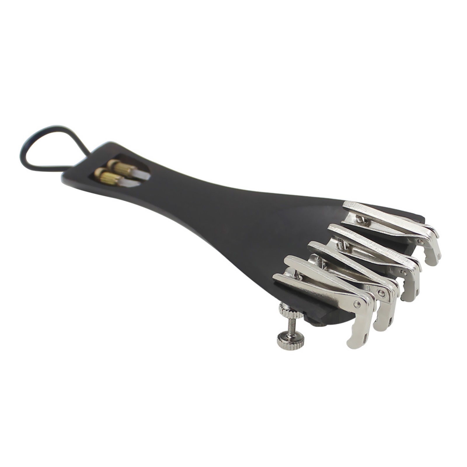 Violin Fine Tuners Tailpiece Tailgut For 3/4 4/4 Fiddle Musical Stringed Parts