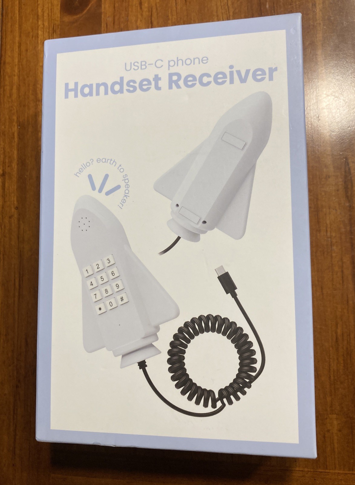 Rocket USB- C Phone Handset Receiver Adapter Cable | NEW FACTORY SEALED!