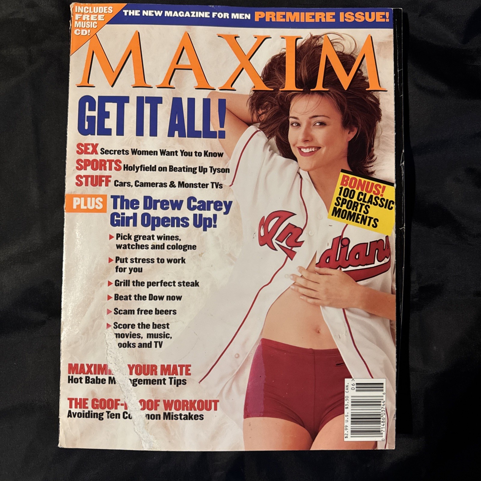 Maxim Magazine Premiere issue 1 Spring 1997