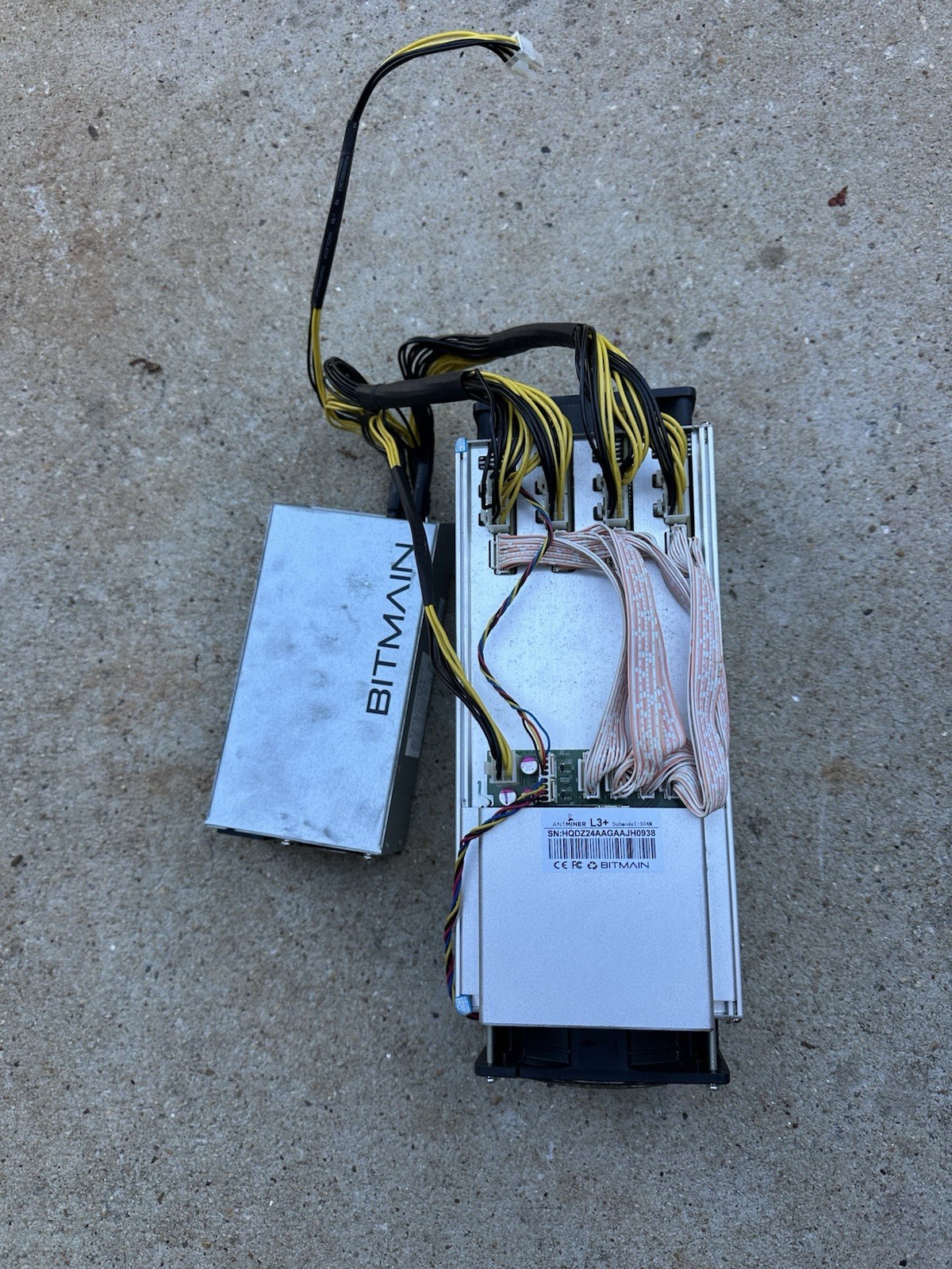 Bitmain Antminer L3+ (504Mh) Miner Includes PSU