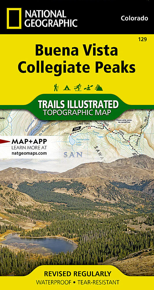 Buena Vista, Collegiate Peaks: Map #129