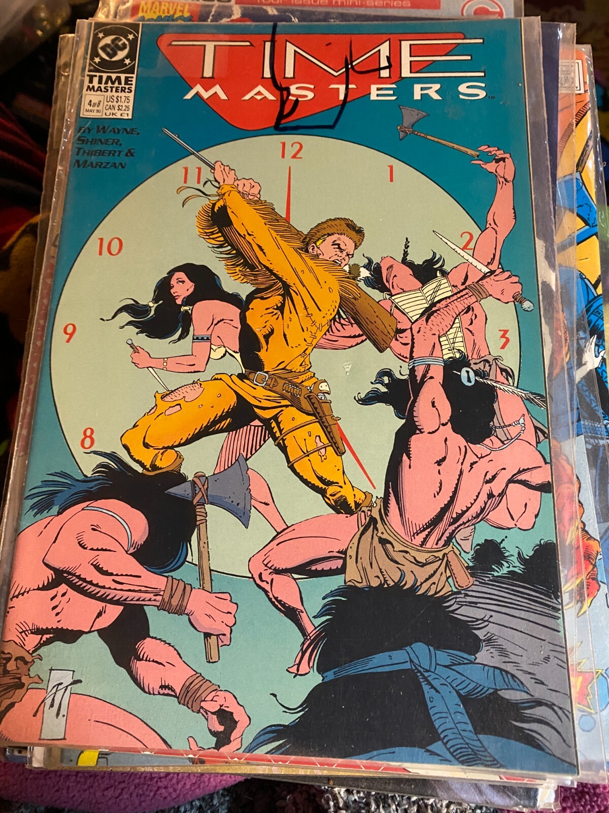 Time Masters Vintage DC Comic Book #4 May 1990