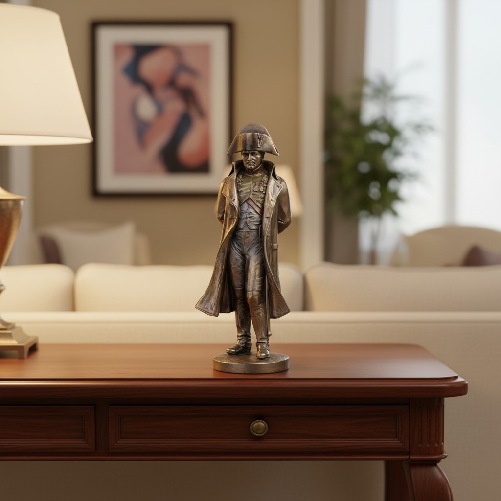 Historical Napoleon Bonaparte Bronze Finish Statue - Perfect Gift for Collectors